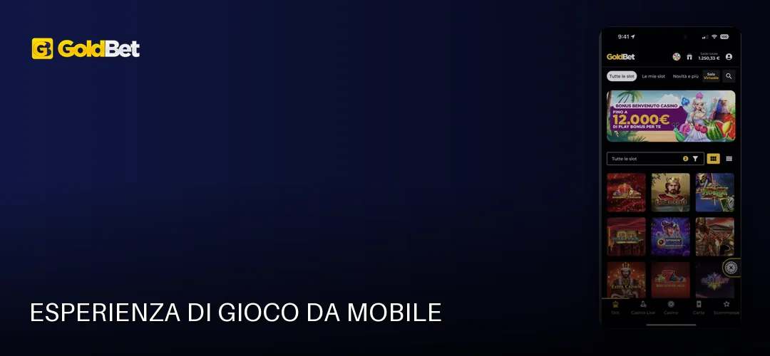 GoldBet Casino promotional banner